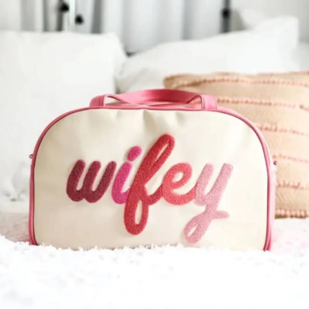 Jadelynn Brooke Wifey Travel Duffle Bag